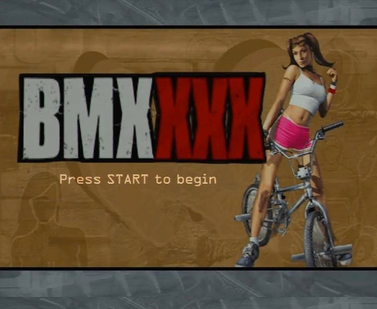 bmx xxx title screen